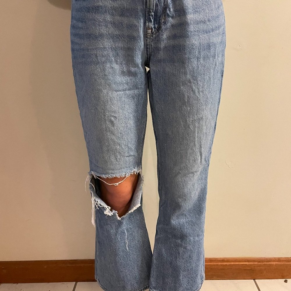 American Eagle - Highest rise 90s flare jeans - size 4 short